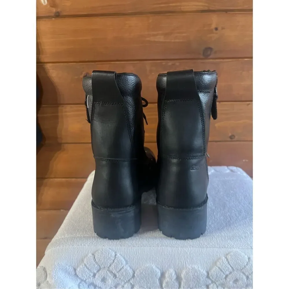 Tourmaster Coaster WP Mens Road Boots Black Sz 8.5 NIB